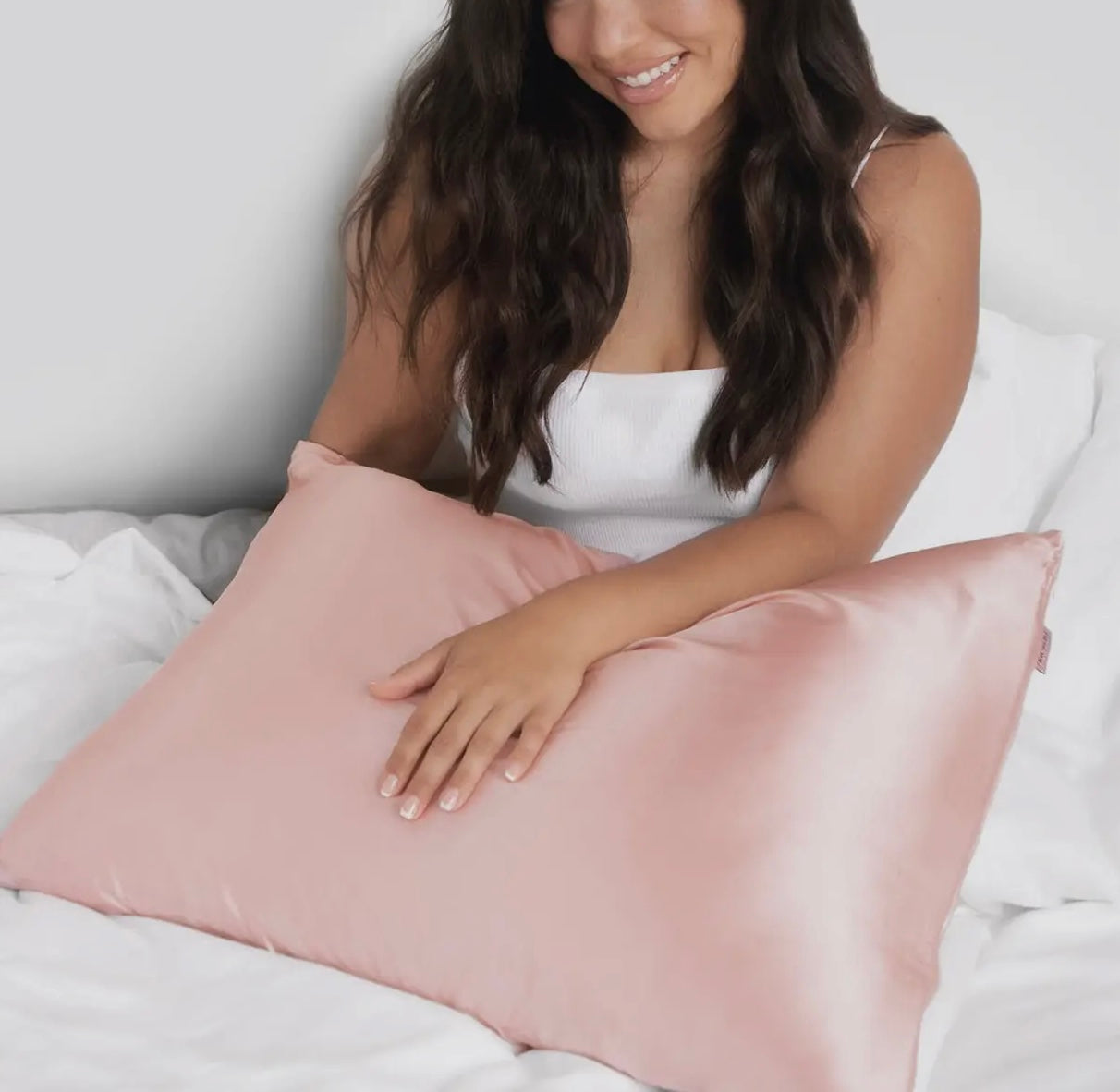 King Blush Satin Pillow Case