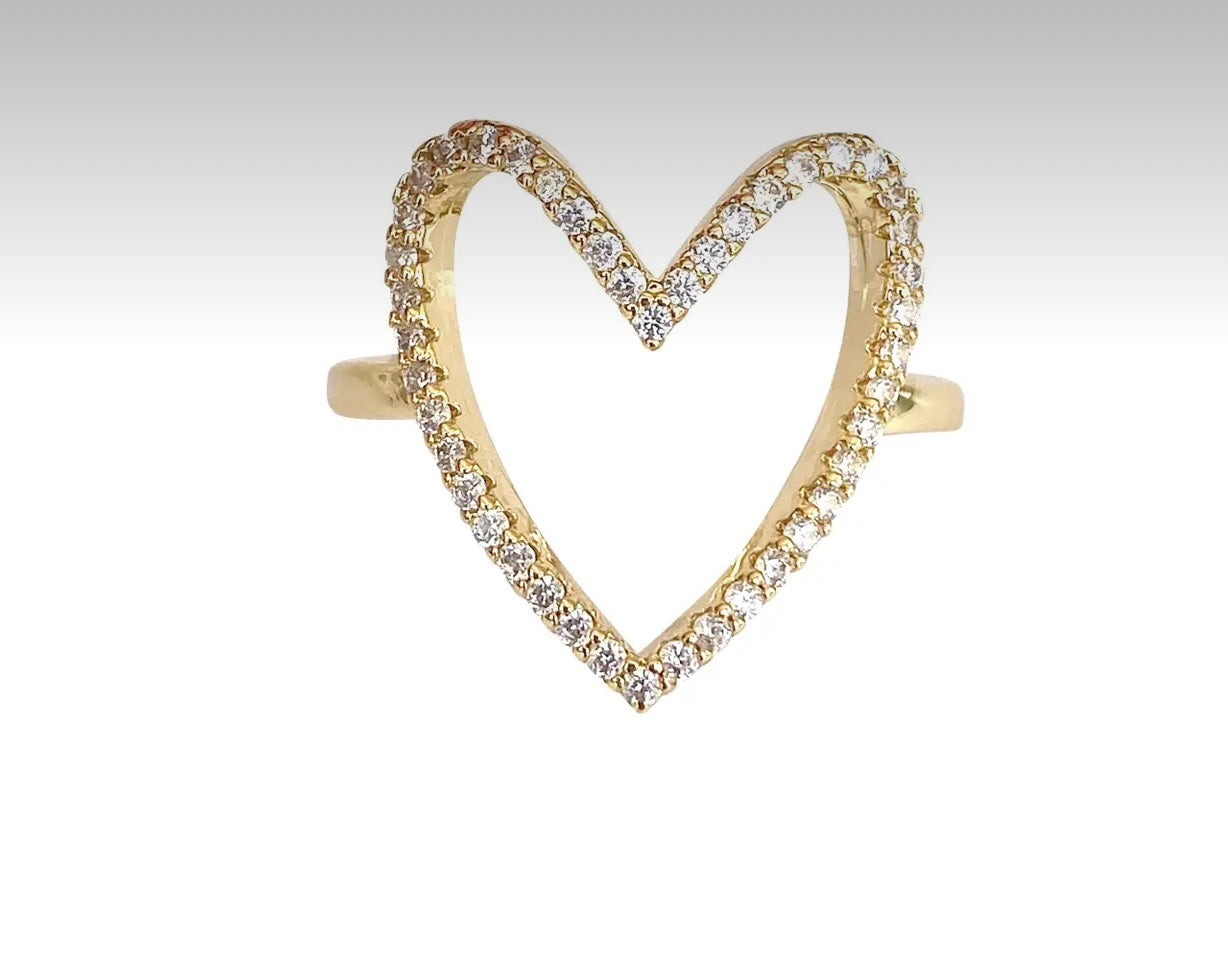 Open Heart Ring