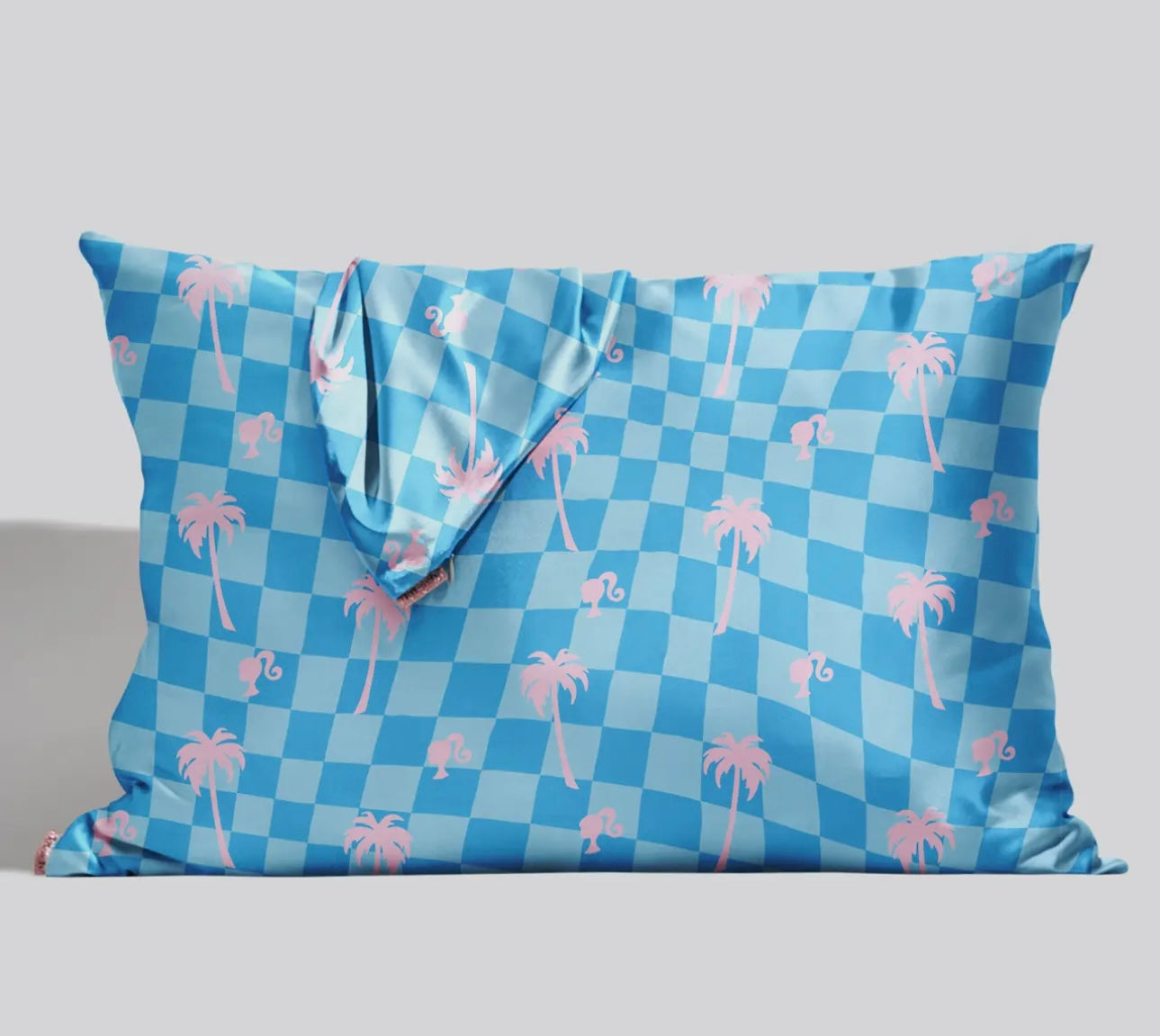 Malibu Barbie Satin Pillow Case-Standard