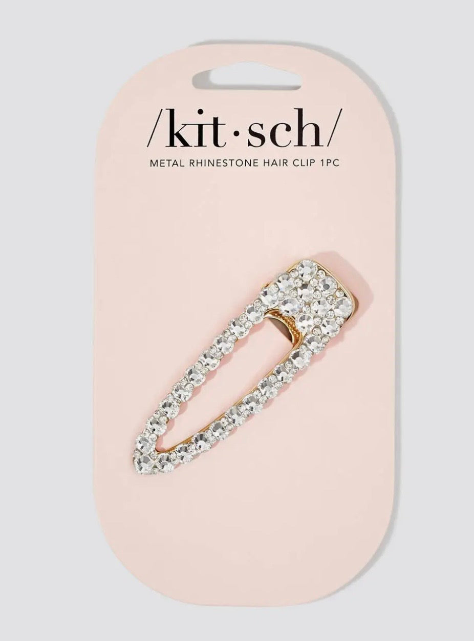 Metal Rhinestone Hair Clip