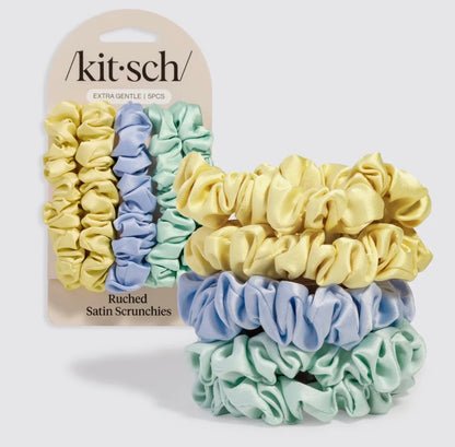 Satin Scrunches-5 Pc.
