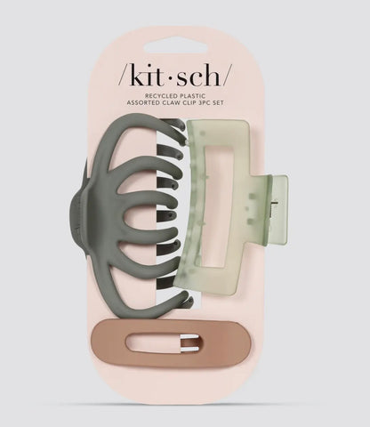 Octopus Assorted Claw Clips-3Pc.