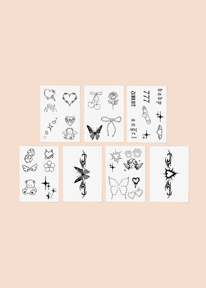 She's All That Temporary Tattoo Pack