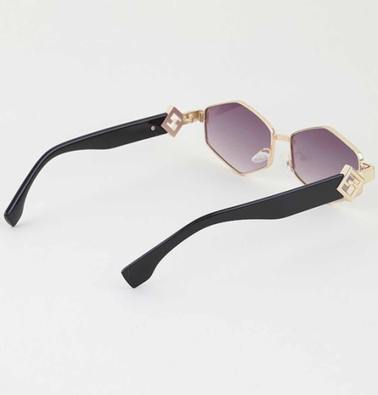 Modern Maze Diamond Cut Sunglasses