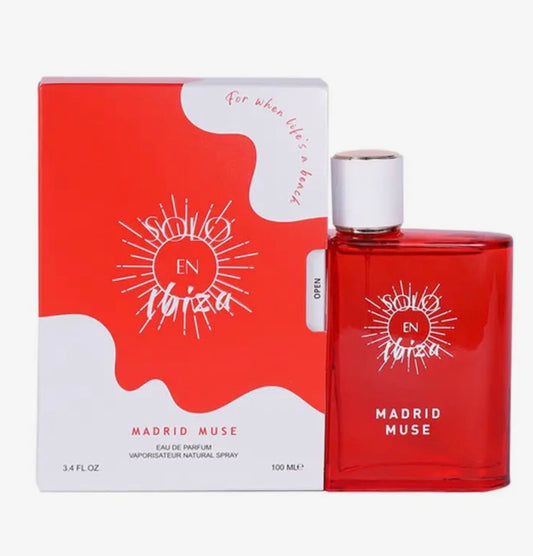 3.4 Oz. SOLO EN IBIZA Madrid Muse Perfume ***No BOX