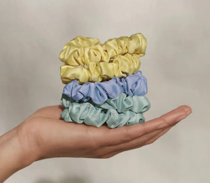 Satin Scrunches-5 Pc.