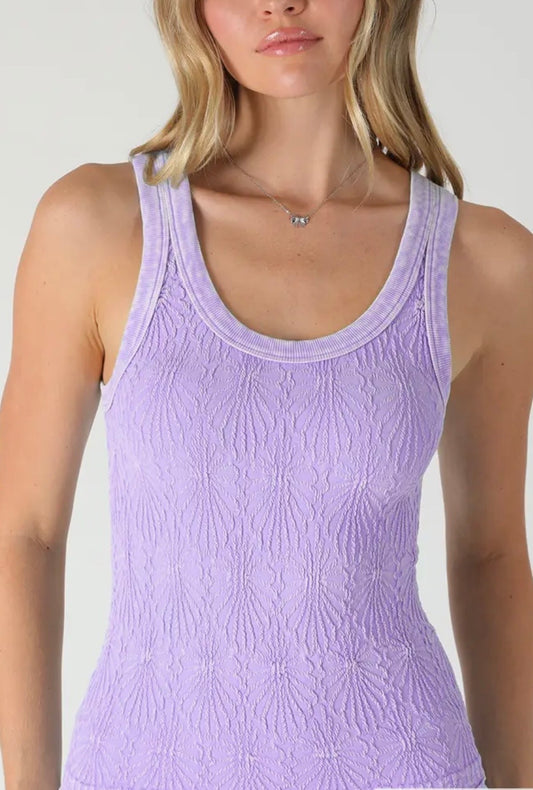 Vintage Reversible Lace Top-Vintage Amethyst