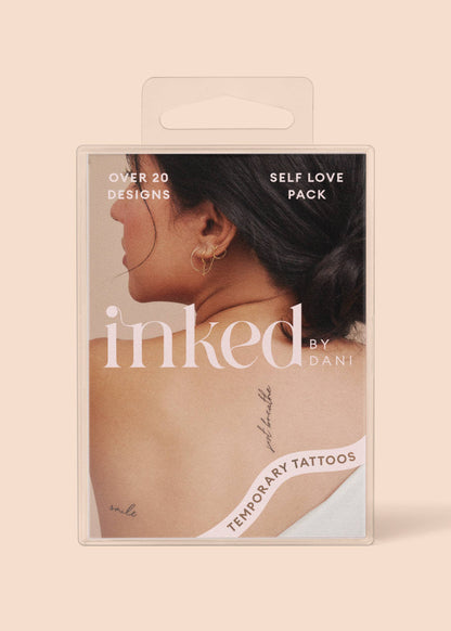 Self Love Temporary Tattoo Pack