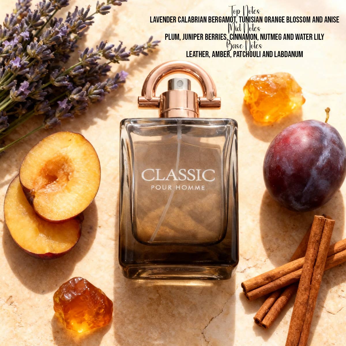 Classic Pour Homme Spray Perfume Eau De Parfum For Men 100ml