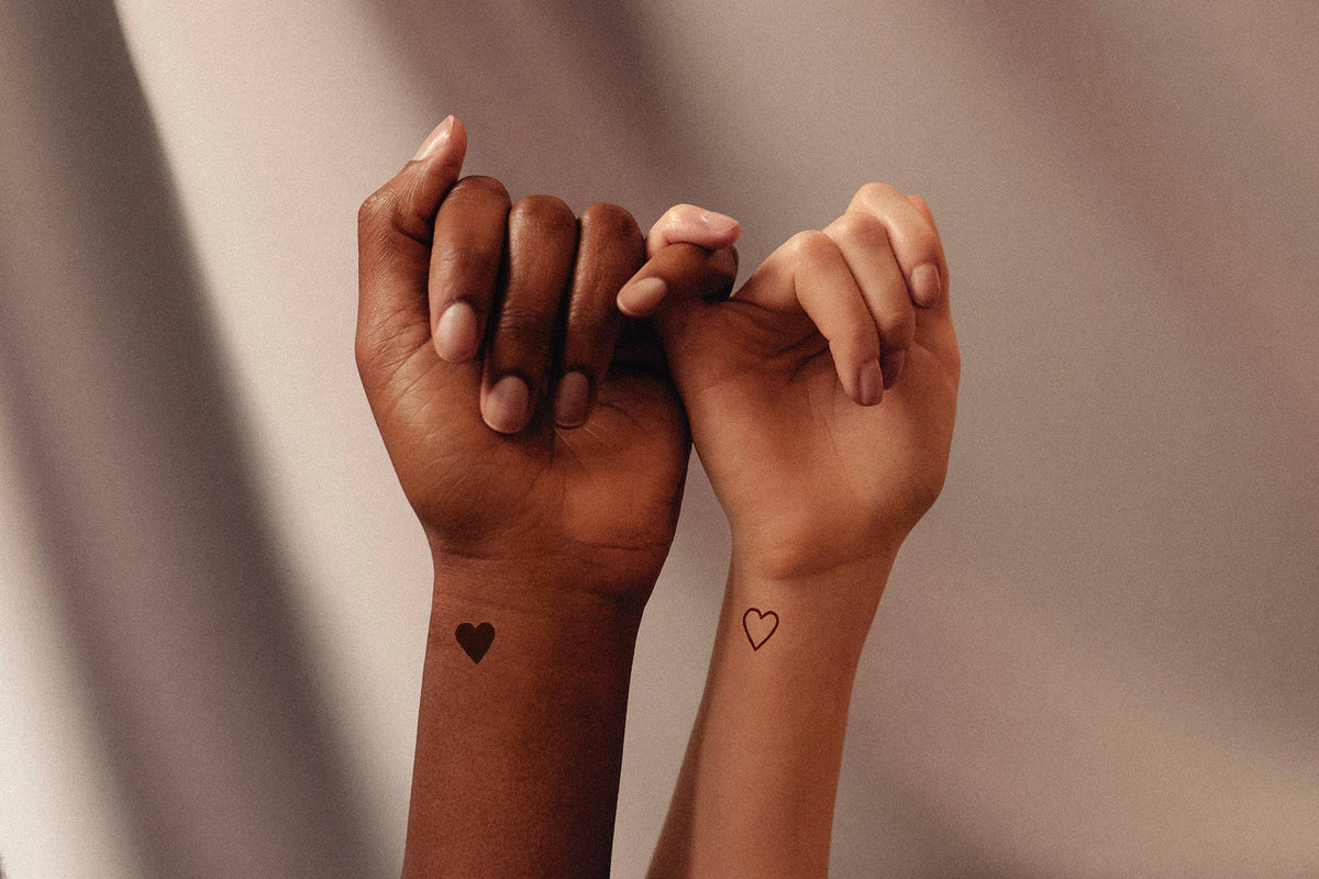 Two of A Kind Temporary Tattoo Pack