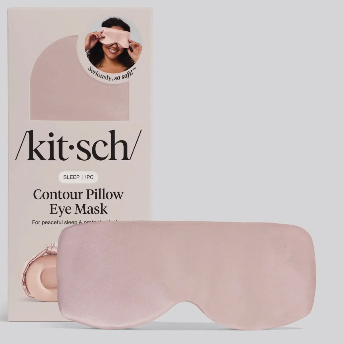 Blush Contour Pillow Eye Mask