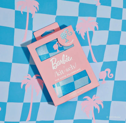 Malibu Barbie Satin Pillow Case-Standard