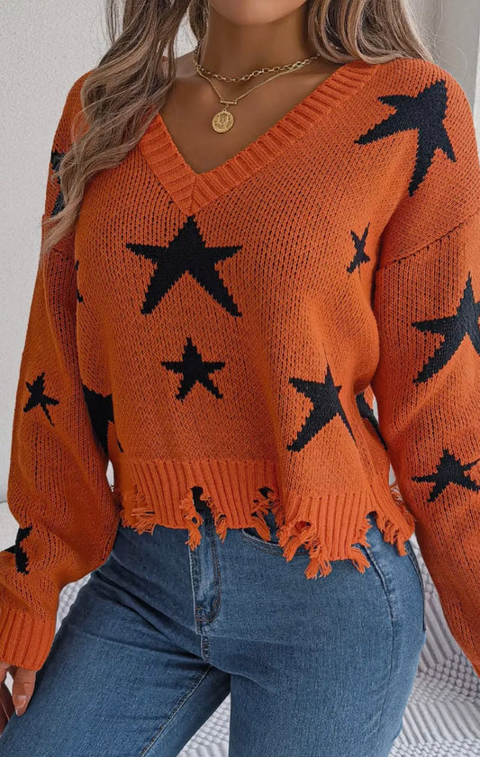 Seeing Stars Sweater (Two Colors)