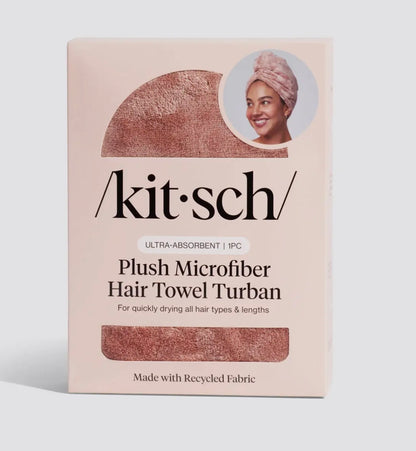 Terracotta Micro Fiber Hair Towel Turban