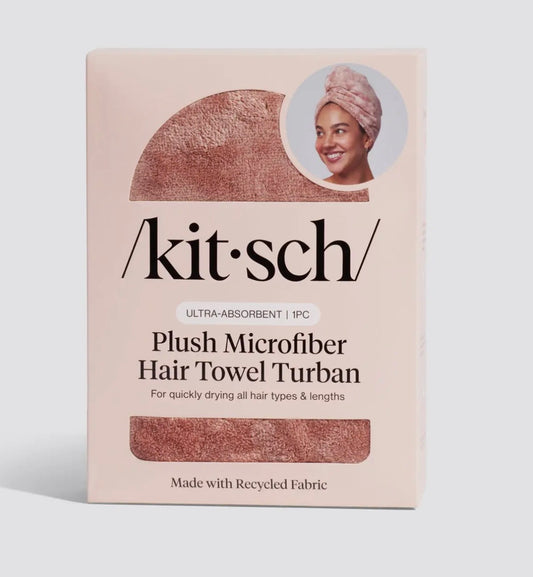 Terracotta Micro Fiber Hair Towel Turban