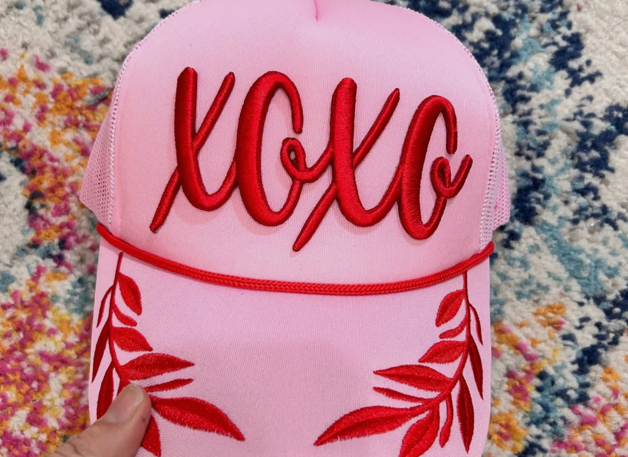 XOXO Puff Trucker Hat