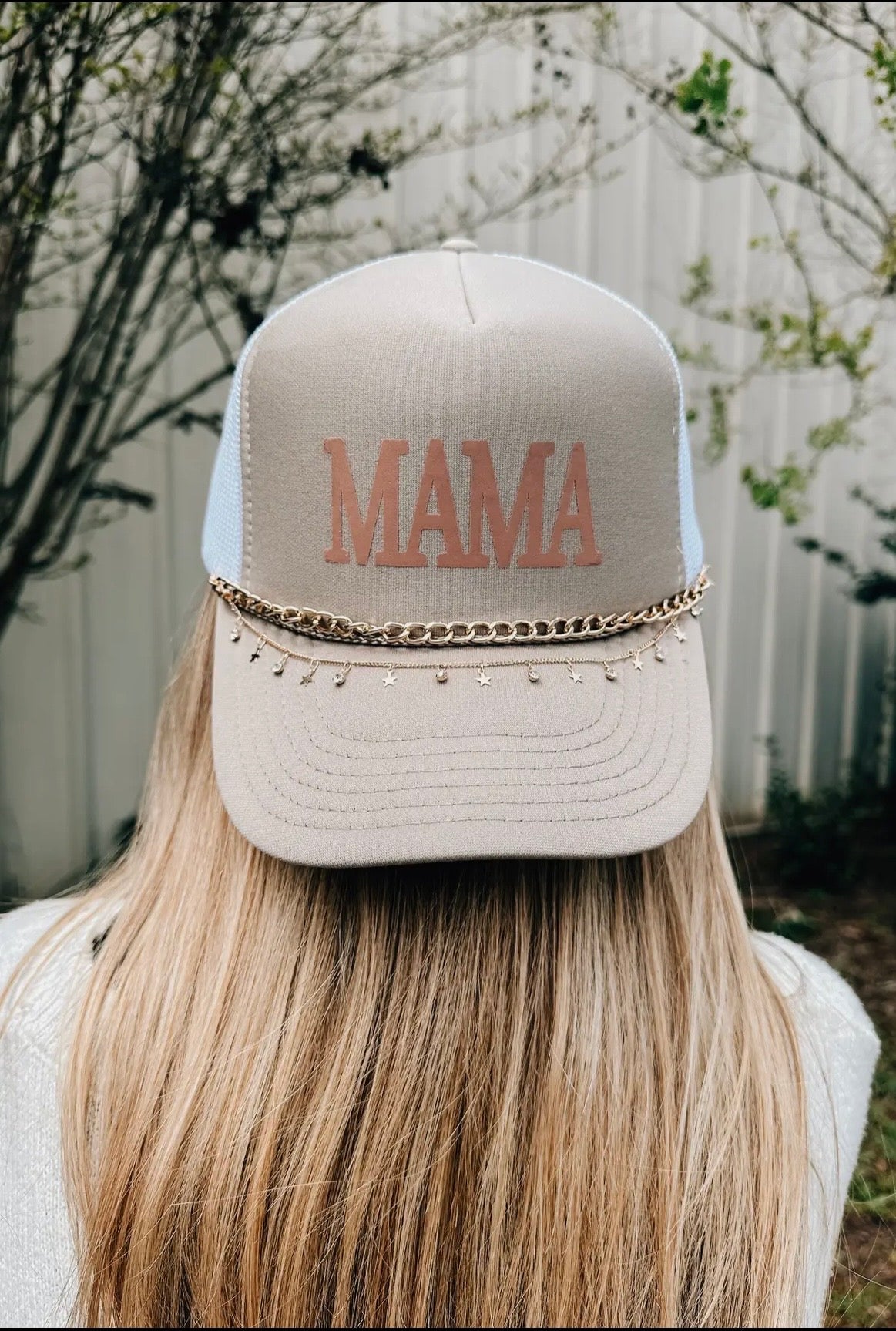 MAMA Trucker Hat W/Chain