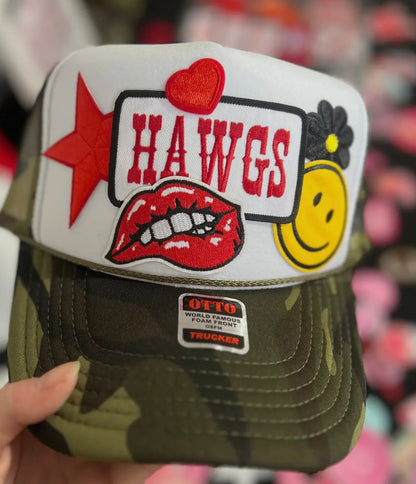 Hogs Custom Patch Trucker Hat