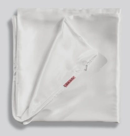 King Ivory Satin Pillow Case