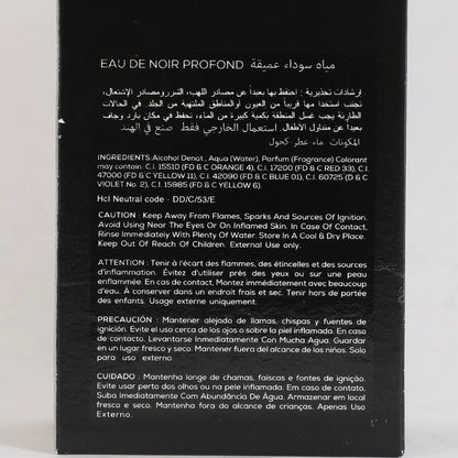 Eau de Noir Profond Perfume for Men 100ml